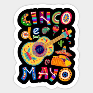 Cinco de Mayo, Fiesta Cinco de Mayo Sticker